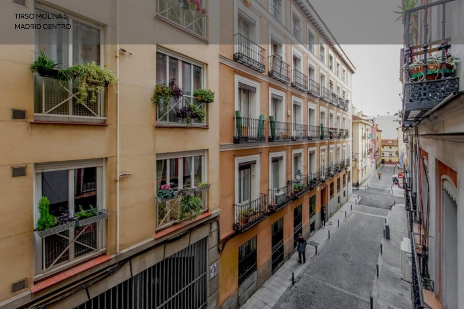Modern Apt Para 6Pax En La Plaza De Tirso-Centro E1 Madrid Exterior photo